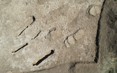 Archaeological excavation in Santa Coloma d'Àger (La Noguera)